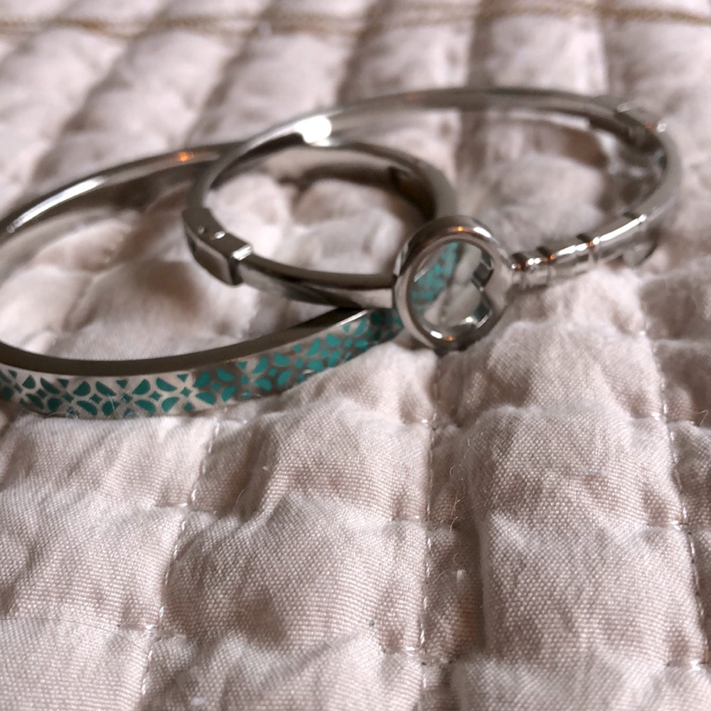 Two fossil cuffs
